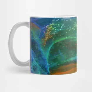 Vibrant abstract rocks Mug